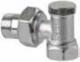Arco Zestaw Zaworów Kątowych (Zawór Zasilający + Zawór Powrotny Metalowa Nakrętka) 1/2"F Teide Plus (KCM18) 2