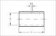 SANHA Mufa miedziana 5270 28mm (1527028) 1