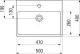 Umywalka Deante Temisto 50cm (CDT 6U4S) 4