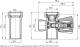 Perfexim Zawór kątowy z przedłużką 3/4"x3/4"x3/4"  (02-014-0200-001) 2