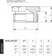 Perfexim Korek mosiężny GZ 3/4" (07-201-0200-000) 1