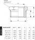 Perfexim Redukcja mosiężna GW - GZ 1 x 1/2" (07-210-1525-000) 2