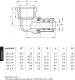 Perfexim Kolano zaprasowywane 735 25mm x GW 3/4" (62-735-2520-000) 1
