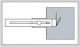 Insize Przymiar kreskowy MLPN L-300 (7120-300A) 2
