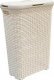 Kosz na pranie Curver Natural Style 40L kremowy (46792) 1