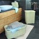 Kosz na pranie Curver Natural Style 40L kremowy (46792) 2