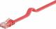 Goobay Kabel krosowy płaski patchcord U/UTP kat.6 czerwony 3m (96418) 1