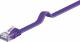 Goobay Kabel krosowy płaski patchcord U/UTP kat.6 fioletowy 0,5m (96399) 1