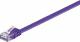 Goobay Kabel krosowy płaski patchcord U/UTP kat.6 fioletowy 0,5m (96399) 1