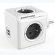 PowerCube Rozgałęźnik ReWirable USB + 4 wtyczki Travel Plugs szary 2