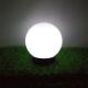 GreenBlue Solarna lampa wolnostojaca ogrodowa - kula 15x15x48cm, bialy LED (GB121) 5
