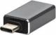 Adapter USB USB-C - USB Srebrny 1