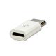 Adapter USB USB-C - microUSB Biały 1