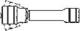 Teng Tools Przedłużka uchylna 3/8"75mm ( 01101708) 2