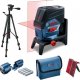 Bosch Laser krzyżowy GCL 2-50C czerwony 20 m 1