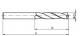Wiertło Fanar do metalu HSS walcowe 3,2mm  (W2-101811-0320) 1