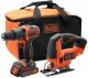 Zestaw elektronarzędzi Black&Decker Zestaw Combo 18V (BCK22S1S) 1