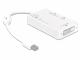 Adapter AV Delock DisplayPort Mini - DisplayPort - HDMI - DVI biały (61768) 2