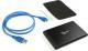 Kieszeń Gembird USB 3.0 na dysk HDD 2.5'' SATA, aluminiowa, czarna (EE2-U3S-1) 1