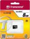 Karta Transcend MicroSDHC 8 GB Class 4  (TS8GUSDC4) 1