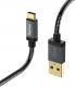 Kabel USB Hama USB-A - USB-C 1.5 m Czarny (001736360000) 3