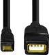 Adapter USB Hama Czarny  (001738920000) 3