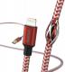 Kabel USB Hama USB-A - Lightning 1.5 m Czerwony (001782990000) 3