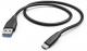 Kabel USB Hama USB-A - USB-C 1.5 m Czarny (001783960000) 1