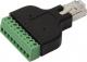 Adapter AV LogiLink  (MP0050) 2