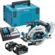 Pilarka tarczowa Makita DHS680RTJ 18 V 165 mm 1