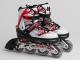 Rolki Nils Extreme Łyżworolki NJ3012 A czerwone r. 30-33 2