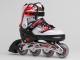 Rolki Nils Extreme Łyżworolki NJ3012 A czerwone r. 30-33 3