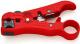 Knipex Narzędzie do ściągania izolacji kabla koncentrycznego i kabla danych 125mm (166006SB) 1