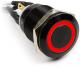 Impactics Przycisk Power do komputera 19mm, IP65, czerwony LED (LAN_22_IP65_ALB_RO_1) 1