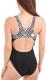 AquaWave Strój Kąpielowy Chichuana Wmns Geometric Print/ Black/ Capri r. S 5