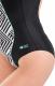 AquaWave Strój Kąpielowy Chichuana Wmns Geometric Print/ Black/ Capri r. S 7
