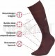 JJW Podkolanówki DEOMED BAMBOO LONG szary 43-46 *) 2