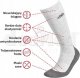 JJW Podkolanówki MEDIC DEO LONG czarny 41-43 *) 4