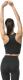 Cardio Bunny 1C noir DARK JUNGLE crop-top czarny r. S 1
