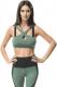 Cardio Bunny 1E sienna DARK JUNGLE crop-top zielony r. M 1