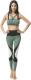 Cardio Bunny 1E sienna DARK JUNGLE crop-top zielony r. M 2