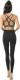 Cardio Bunny 1G malibu DARK JUNGLE crop-top czarno-limonkowy r. S 1