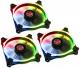 Wentylator Raijintek Wentylator Macula 12 Rainbow RGB-LED, 120mm, 3 sztuki (0R400059) 1