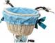 Goetze Rower miejski COLOURS 26'' trzybiegowy niebieski z wiklinowym koszem 5