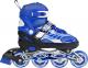 Rolki Nils Extreme NJ1828 rekreacyjne regulowane niebieskie r. 35-38 1