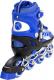 Rolki Nils Extreme NJ1828A rekreacyjne regulowane niebieskie r. 39-42 3