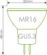 Whitenergy Żarówka LED GU5.3(MR16), 3xLED, 3W, 12V, ciepła biała (06954) 3