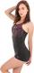 AquaWave Strój Kąpielowy Qarakuma Wmns Geometric Print/ Black/raspberry Sorbet r. S 2