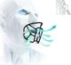 Naroo NAROO MASK T-BONE 5+ szary z usztywnieniem - STNO:T-BONE5+S 2