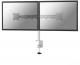 Neomounts Uchwyt biurkowy na 2 monitory 10" - 27" (NM-D135DSILVER) 1